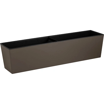 Ящик балконный InGreen London Cube 60 см c дренаж.встав.платан IG780610105