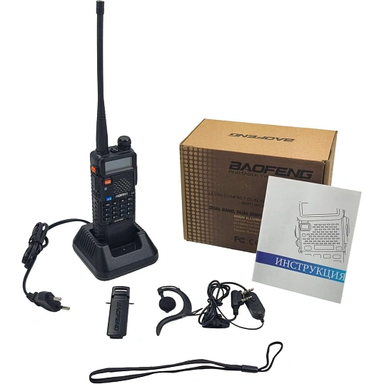 Радиостанция Baofeng UV-5R L/M (3800 mah), двусторонней связи