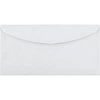 Конверт белый E65 декстрин 110х220 80г без внут.зап. КОМУС 1000 шт/уп