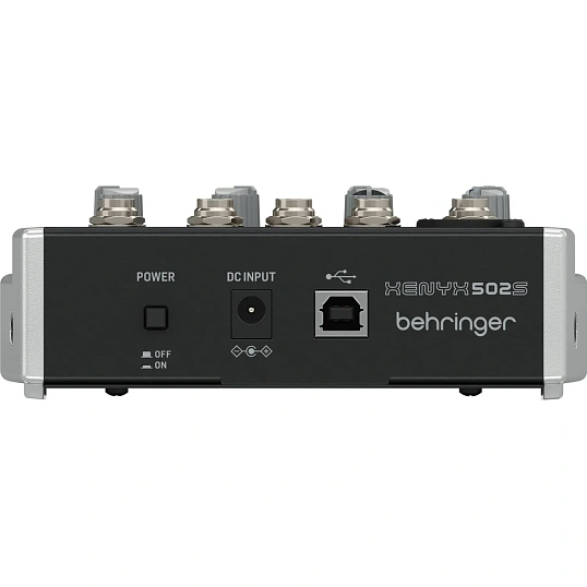 Микшерный пульт Behringer Xenyx 502S, аналогов. 5 вх, USB интерф. для стрим
