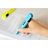 Маркер текстовыделитель Kores BRIGHT LINER PLUS, скош нак, 0.5-5 мм,синий