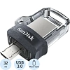 Флеш-память SanDisk Ultra Dual Drive, 32Gb, USB 3.0, micUSB, SDDD3-032G-G46