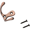 Вешалка настенная УЗК Крючок двухрожковый StahlBuro 002 AC (16096), ст.медь