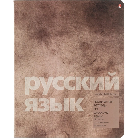Тетрадь предметная 10 шт/набор, СЕРИЯ STONE COLOR, 7-48-1358/26