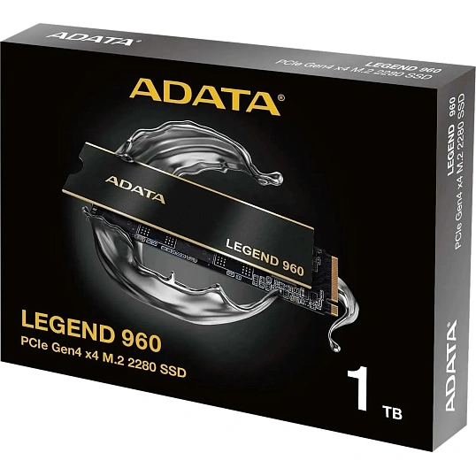 SSD накопитель A-DATA Legend 960 M.2 1Tb, PCI-E 4.0 x4 2280(ALEG-960-1TCS)