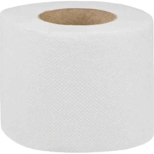 Бумага туалетная Lasla 1сл бел тисн перф 100%цел 54м 40рул/уп