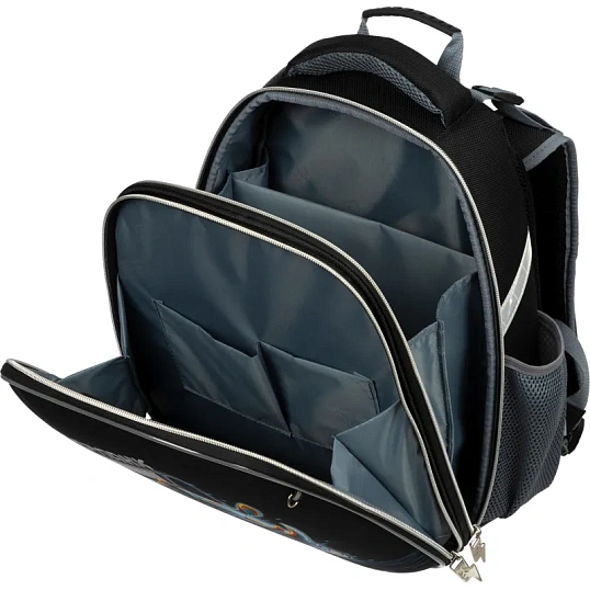 Ранец Комус Класс Basic Киберпанк Носорог, 2 отд, эргоном. Спинка