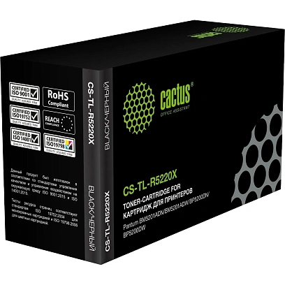 Тонер-картридж Cactus CS-TL-R5220X чер. для Pantum BM5201ADN/BM5201ADW