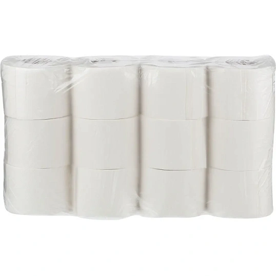 Бумага туалетная Выбо есть 2сл 55м белая втор 12рул/уп