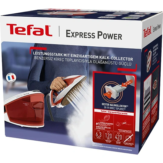 Парогенератор Tefal SV8110E0 белый/терракотовый, 2400Вт, 6,3 Бар
