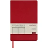 Ежедневник недатированный А5 MEGAPOLIS COLOR иск.кожа КРАСНЫЙ 3-753/10