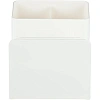 Подставка-органайзер д/канц.мел Deli NuSign ENS950white 120х155х96 4отд бел
