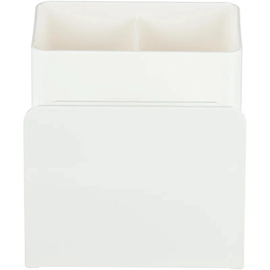 Подставка-органайзер д/канц.мел Deli NuSign ENS950white 120х155х96 4отд бел