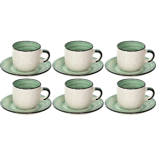 Набор Чайная пара АЭРОГРАФ ФИСТАШКОВЫЙ БРИЗ чайный  арт.139-27125