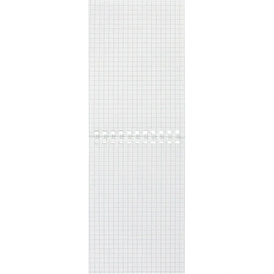 Блокнот А6 108x146,40л,гребень, картон,клетка, Attache Economy синяя