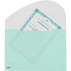 Папка-конверт на кнопке Deli А4+, 180мкм,карман,цвет в асс, 5506