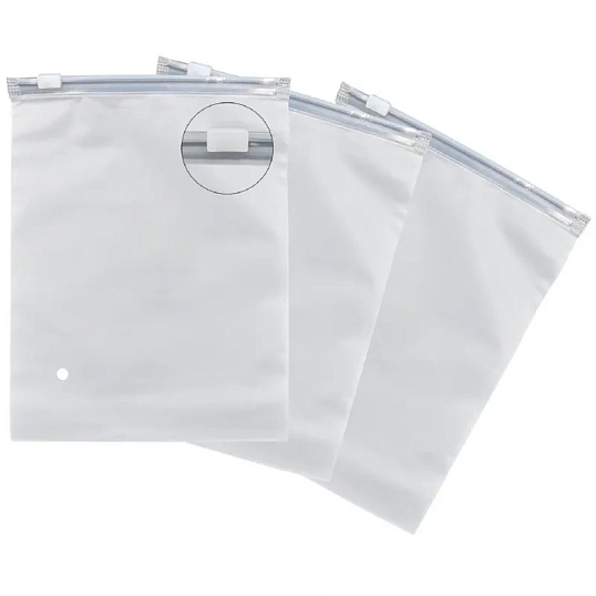 Пакет с замком слайдер EVA матовый 80 мкм 10х15, 50 шт/уп