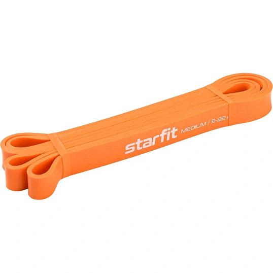 Эспандер ленточный STARFIT ES-803 5-22кг, 208х2,2см, оранжевый, УТ-00020253