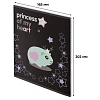 Тетрадь общая А5 48л Princess,клет,скреп, ВД-лак