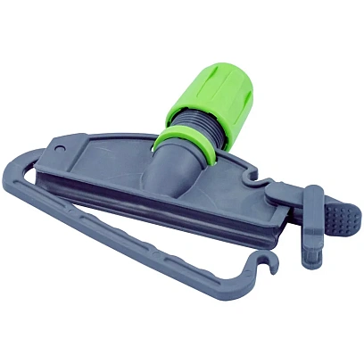 Держатель МОПа Кентукки 15см пластик т.серый/зеленый IM210