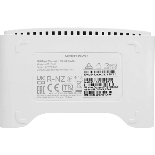 Маршрутизатор Mercusys MB110-4G