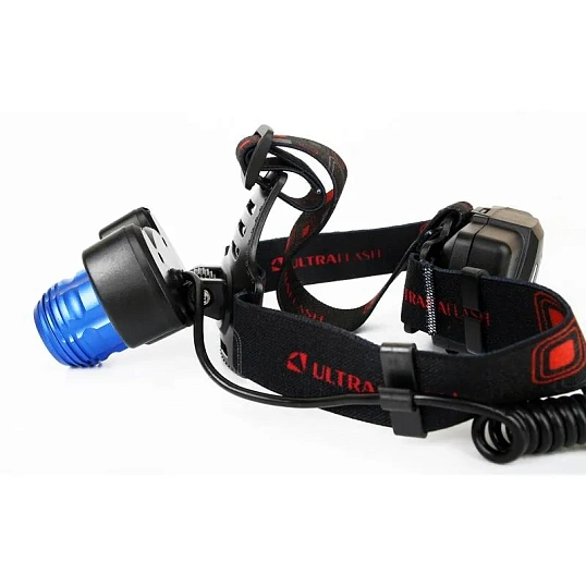 Фонарь налобный Ultraflash E1334 (акк.3,7В,3LED,4В