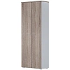 Корпус гардероба Комус Мебель К-Loft 241H010 786х420х2106 сонома темн/белый