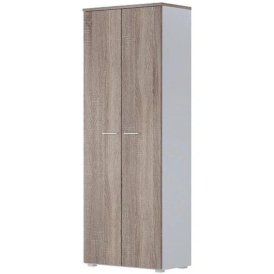 Корпус гардероба Комус Мебель К-Loft 241H010 786х420х2106 сонома темн/белый