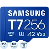 Карта памяти Samsung T7 microSDXC 256 ГБ [MB-MB256T/WW] 2026