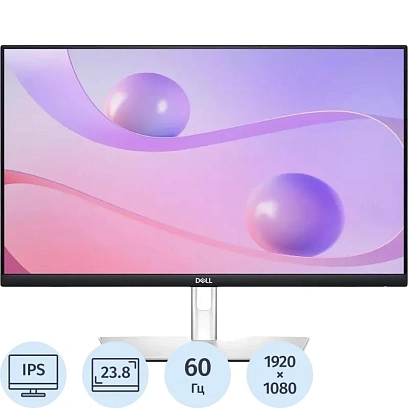 Монитор Dell 23.8 P2424HT 1920x1080 Touch USB-C Hub, HDMI, DP