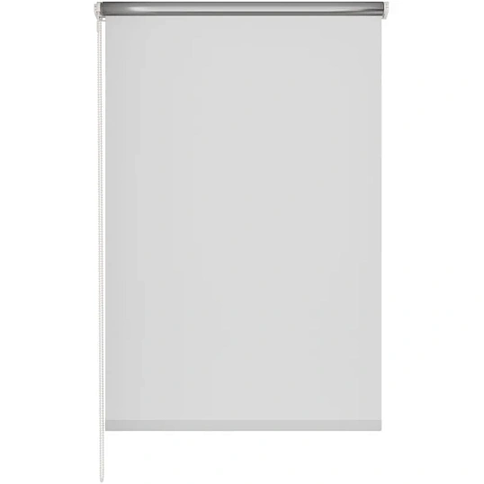 Рулонная штора Комус Мебель blackout silver 537837 V1, 50х160, белый