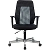 Кресло VB_EChair 225 DSL черный сетка/ткань хром