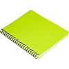 Бизнес-тетрадь А5,96л,кл,спир,пластик,тон.бл. Attache Bright colours Лайм