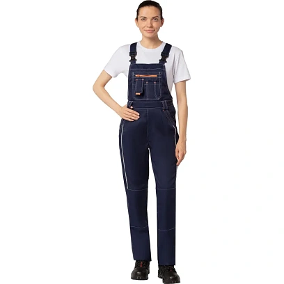 Полукомбинезон жен. л34-ПК син/вас (р.40-42) 170-176 (мод.ПОЛ226)