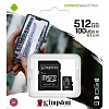 Карта памяти Kingston Canvas Select Plus microSDXC UHS-I +ад, SDCS2/512GB
