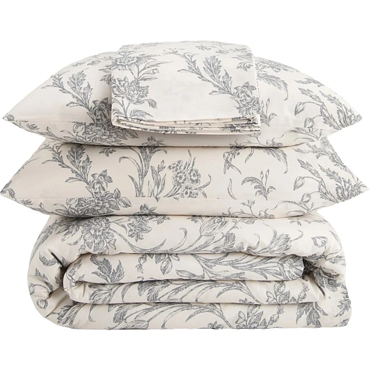 Постельное белье Евро  Бязь (нав.70х70-2шт),Millennium