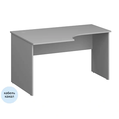 Стол SP Бюджет левый 2364.030 (402662) 1360х900/600х740 Серый