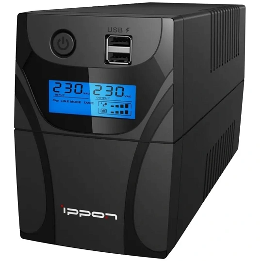 ИБП Ippon Back Power Pro II Euro 650 360Вт/650VA EURO(2)