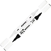 Набор маркеров Kreative Markers Acrylic duo tip 2цв в блистере, 23021