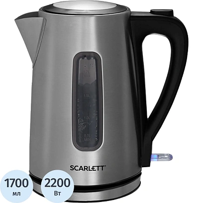 Чайник Scarlett SC-EK21S13,электрический,1,7л