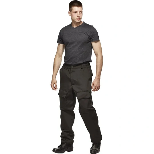 Костюм охранника ло32-КБР черный (48-50) 170-176