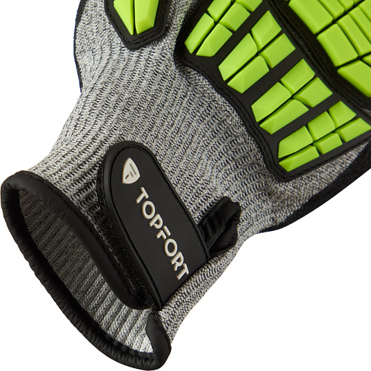 Перчатки защитные от ударов и порезов TOPFORT Сполдер Хит F р.11