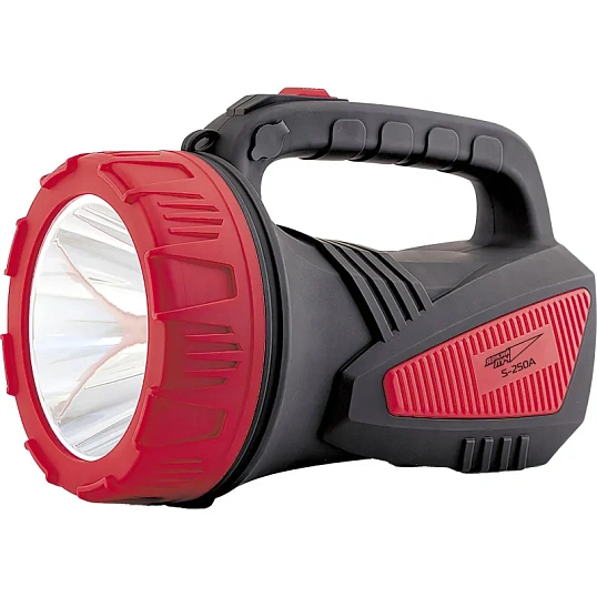 Фонарь ручной ЯРКИЙ ЛУЧ S-250A LED 5W 2 реж акк.220В ЗУ