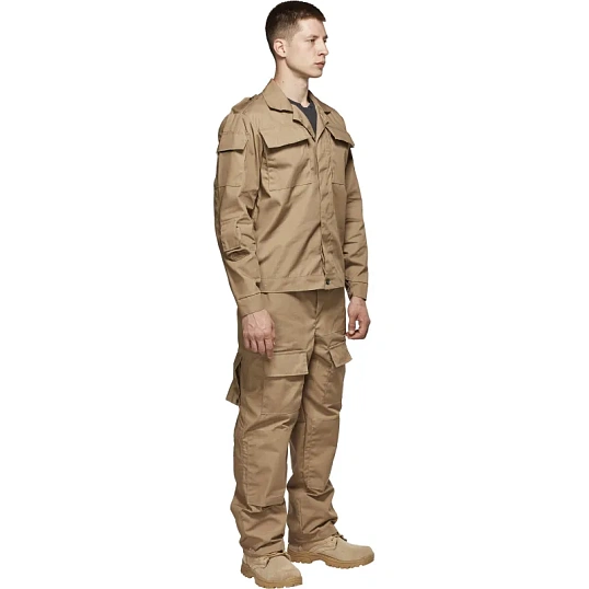 Костюм охранника ло32-КБР бежевый (44-46) 170-176