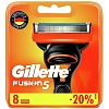 Сменные кассеты для бритья Gillette FUSION 8шт