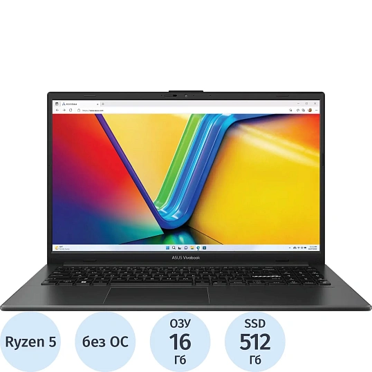Ноутбук Asus E1504FA-BQ4357(90NB0ZR2-M07430)R5-40/16Gb/512Gb SSD/15.6/noOS