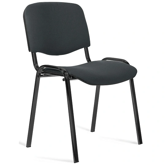 Стул БМФ Easy Chair Rio(ИЗО) чёрный, ткань серая С73