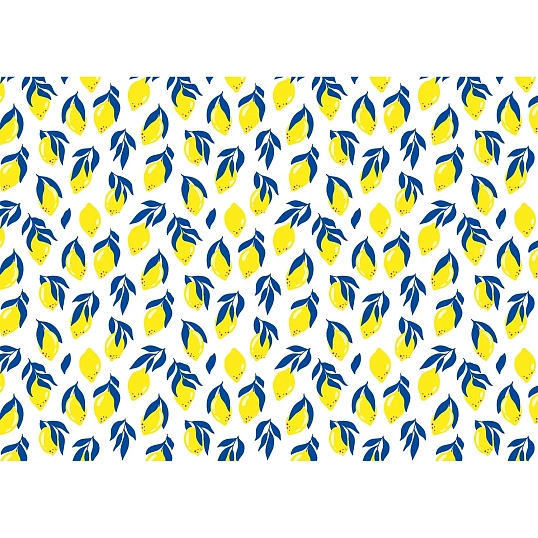 Бумага упаковочная Яркие лимончики, 15.25.02533