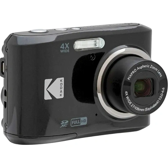 Фотоаппарат Kodak FZ45 Black, 4-х кратный опт зум, 16Мп, питание АА