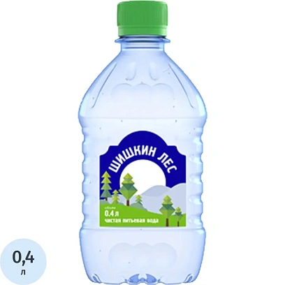 Вода питьевая Шишкин Лес негазированная пэт, 0,4л